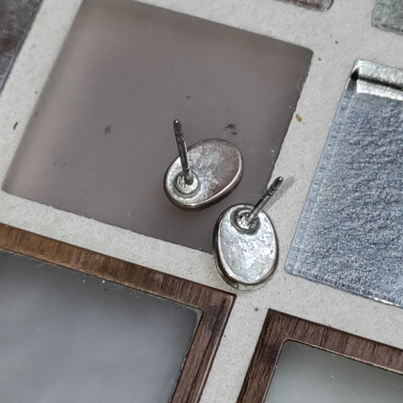 Vintage Black earrings - Picture 3 of 4